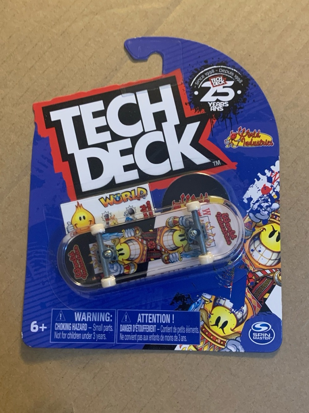 Tech Deck World Industries Flame Boy Poker Card Ultra Rare 25th anniversary